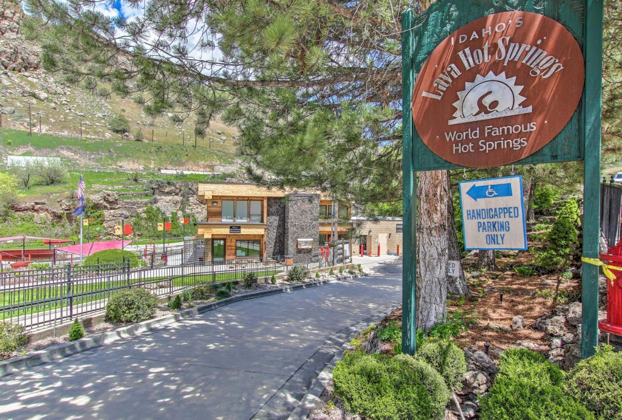 Lovely Lava Hot Springs Studio, Walk To Pools Luaran gambar